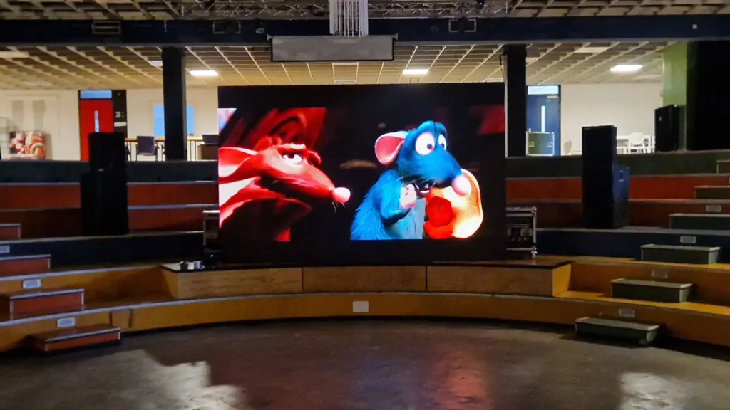 led scherm bioscoop opstelling utrecht